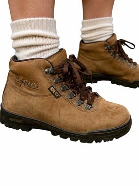 Vasque Skywalk Gore-Tex Leather Hiking Boots Brown Women 6.5